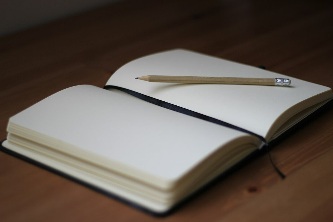 author editing manuscript